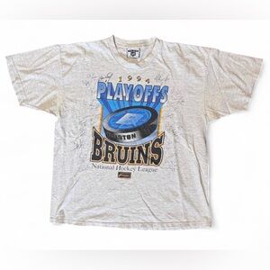 Vintage Lee 1994 Playoffs Boston Bruins Graphic Tee